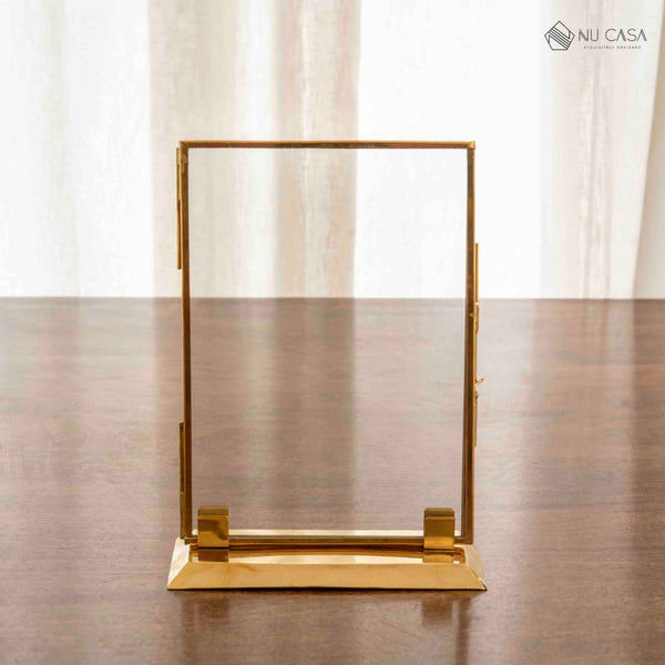 Metal Photo Frame with stand - Nu Casa
