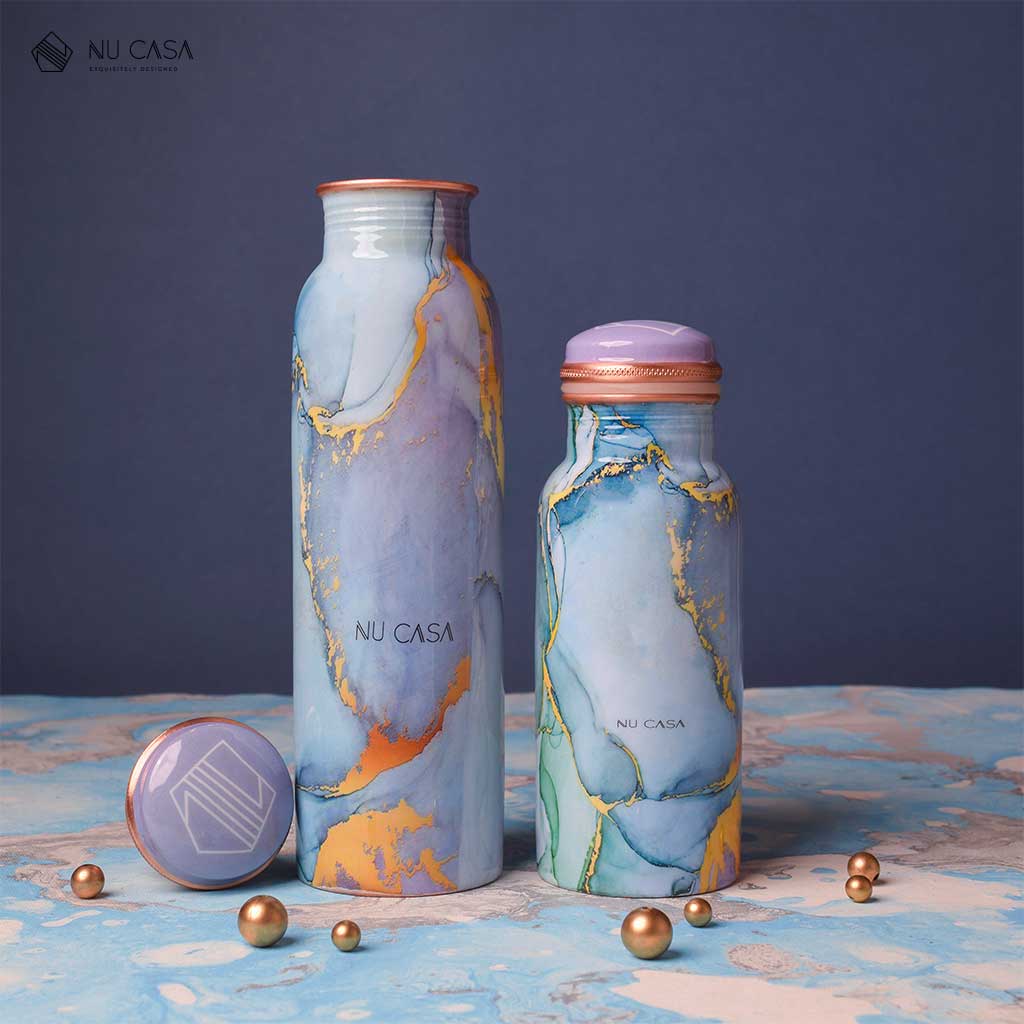 Buy copper bottle set of two discounted price india benefits how to clean