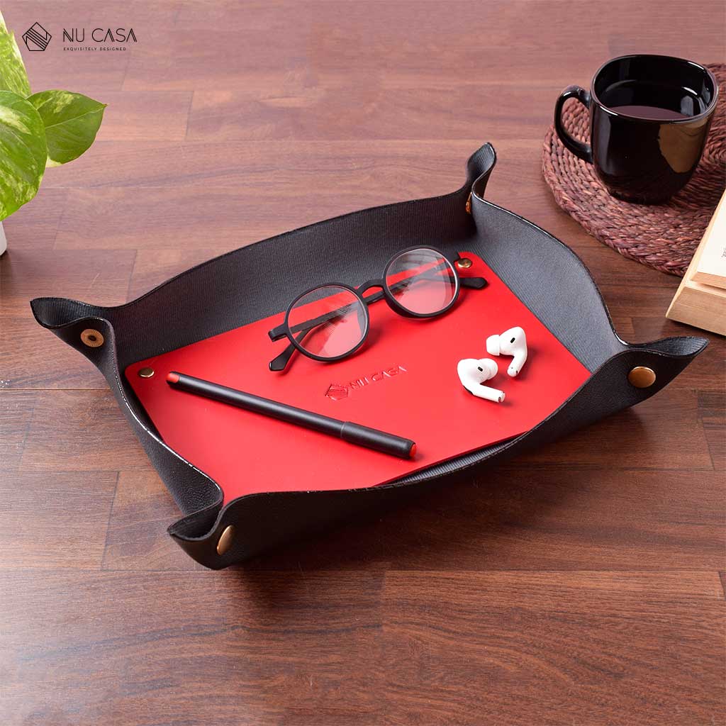 Shop leather tray at best price in india vegan faux premium quality