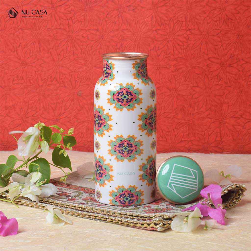 nerudesignworks COPPER BOTTLE 500ml CUP 500ml Copper Bottle - Nu Casa