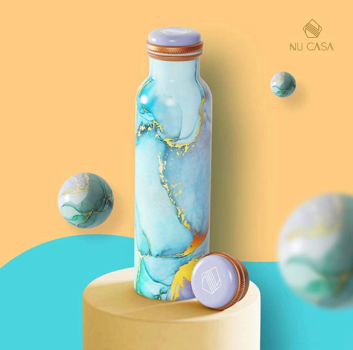 Get copper water bottle price online तांबे के बर्तन कॉपर पानी की बोतल