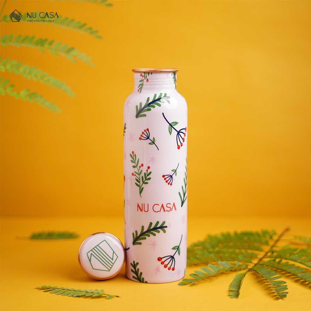 Shop Copper bottle 1 Litre benefits of drinking water copperware how to clean