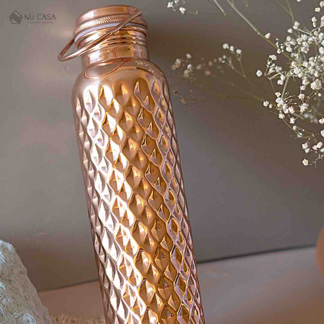Hammered copper bottle benefits best price in india buy now
