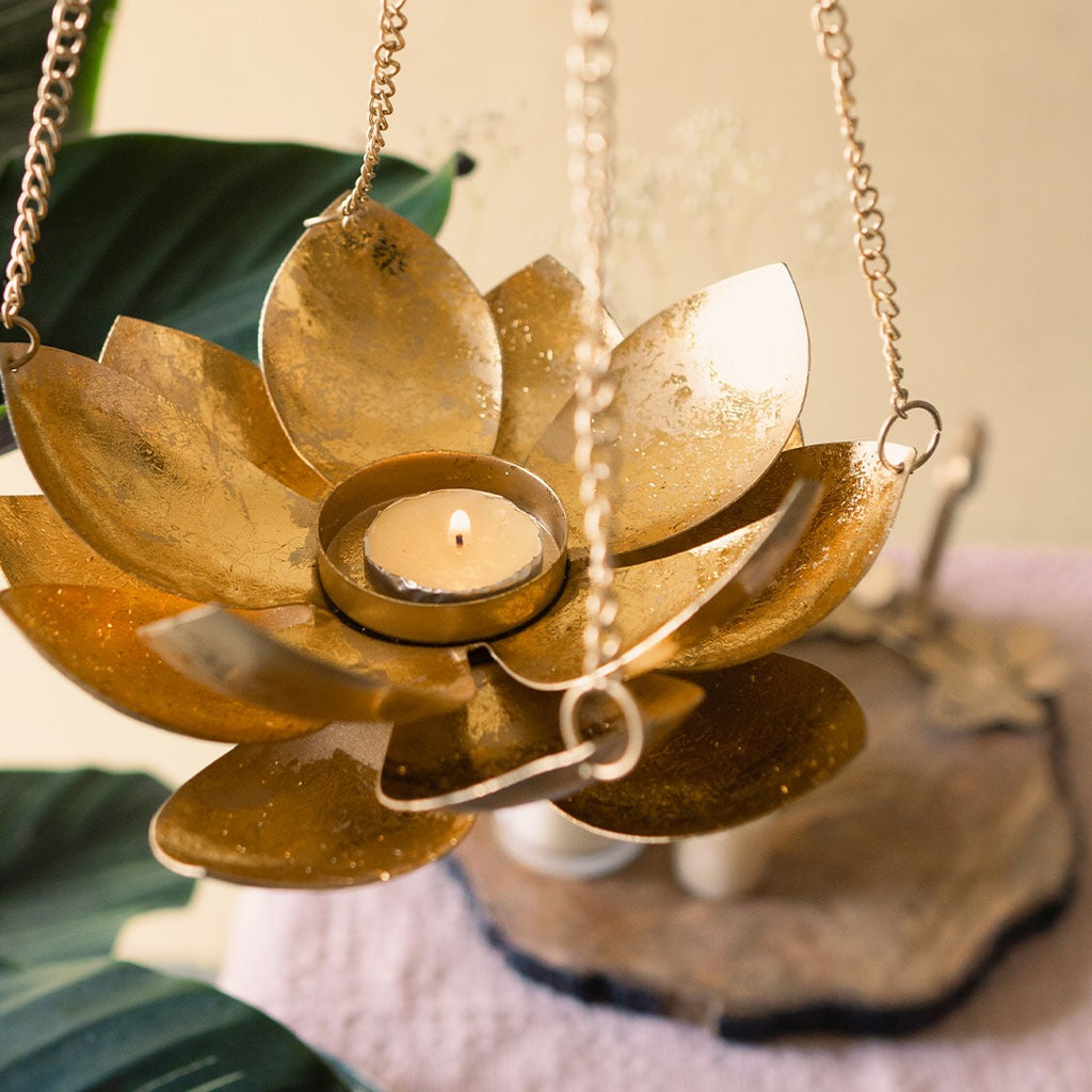 T-Light candle hanging