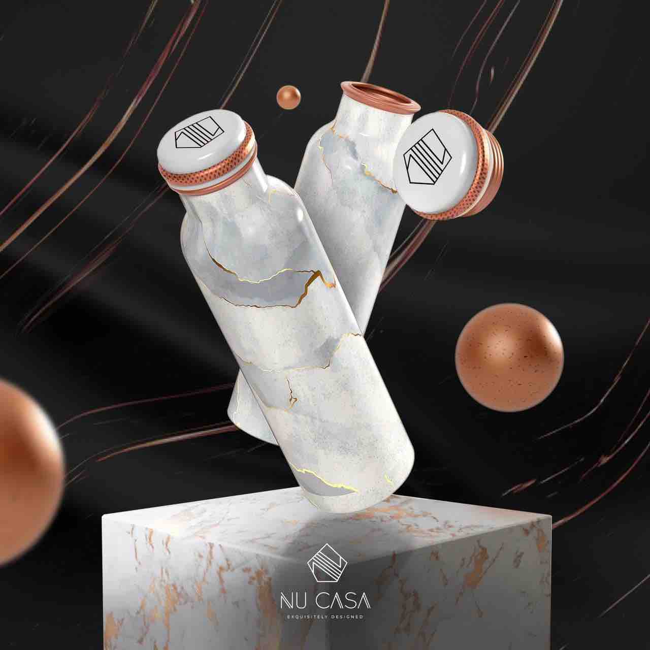 Buy Copper water bottle benefits antimicrobial price  uses how to wash